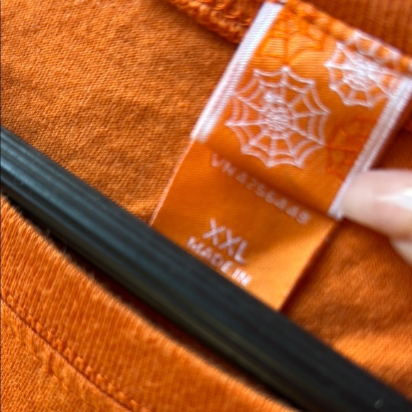 Orange Halloween Graphic T-Shirt - Picture 7 of 8
